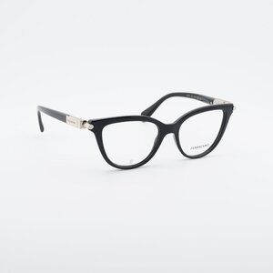 Salvatore Ferragamo SF2974 001 Eyeglasses Black 52mm Cat Eye Frame